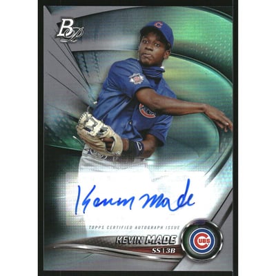 2022 Bowman Platinum Top Prospects Autographs #TOP57 Kevin Made