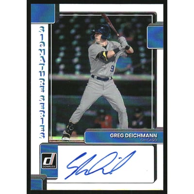 2022 Donruss Signature Series #32 Greg Deichmann