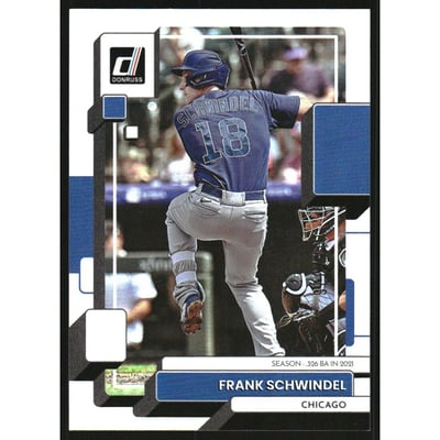 2022 Donruss Stat Line Season #230 Frank Schwindel/326