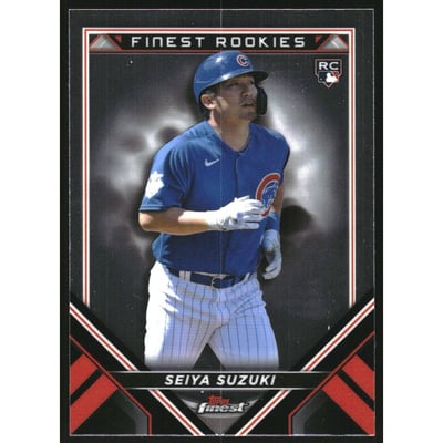 2022 Finest Rookie Design Variations #FRDSS Seiya Suzuki