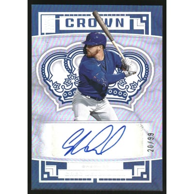 2022 Panini Capstone Crown Autographs Holo Silver #11 Greg Deichmann/99