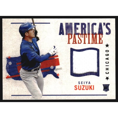 2022 Panini Chronicles America's Pastime Swatches #5 Seiya Suzuki
