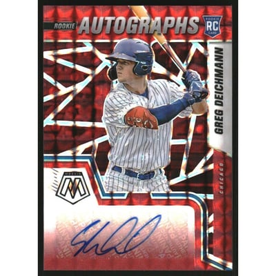 2022 Panini Mosaic Rookie Autographs Mosaic Choice Fusion #11 Greg Deichmann