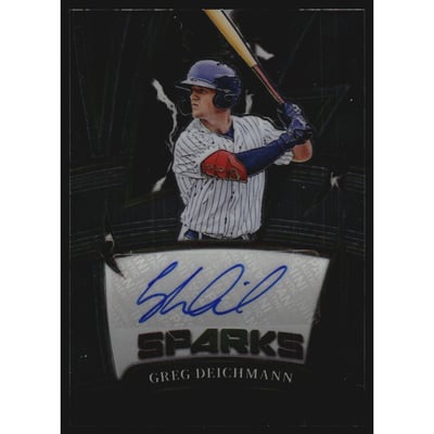 2022 Select Sparks Signatures #25 Greg Deichmann