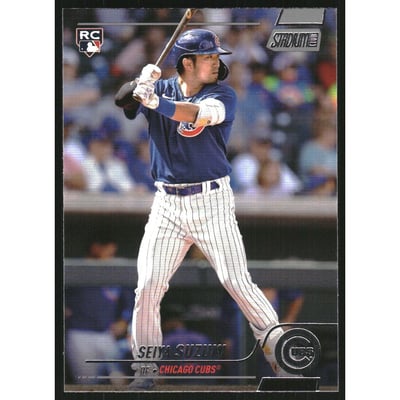 2022 Stadium Club #27 Seiya Suzuki RC