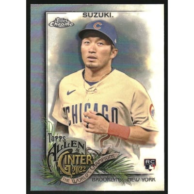 2022 Topps Allen and Ginter Chrome Refractors #235 Seiya Suzuki