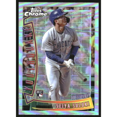 2022 Topps Chrome Sonic '96 Youthquake #YQ21 Seiya Suzuki