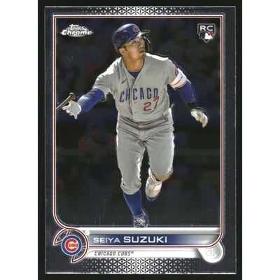 2022 Topps Chrome Update #USC115 Seiya Suzuki RC