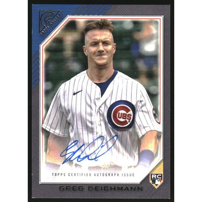 2022 Topps Gallery Rookie Autographs #RAGD Greg Deichmann