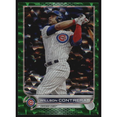 2022 Topps Green Foilboard #147 Willson Contreras