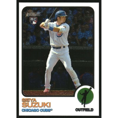 2022 Topps Heritage Chrome #505 Seiya Suzuki