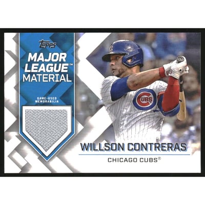 2022 Topps Major League Materials #MLMWC Willson Contreras