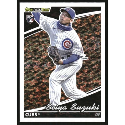 2022 Topps Update Black Gold #BG15 Seiya Suzuki
