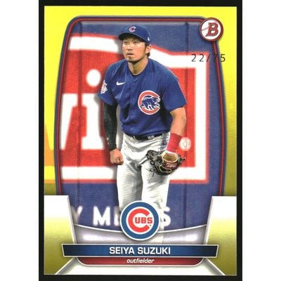 2023 Bowman Yellow #93 Seiya Suzuki