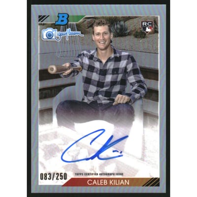 2023 Bowman's Best '92 Bowman by Randy Johnson Autographs #92RJACK Caleb Kilian