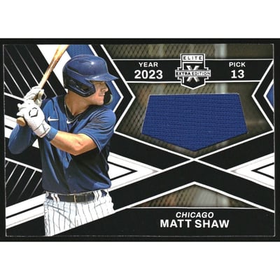 2023 Elite Extra Edition First Round Materials #5 Matt Shaw