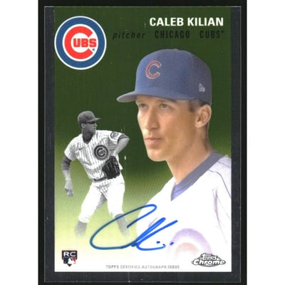2023 Topps Chrome Platinum Anniversary Autographs #CPACK Caleb Kilian