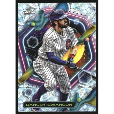2023 Topps Cosmic Chrome Nucleus Refractors #15 Dansby Swanson