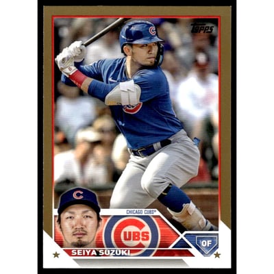 2023 Topps Gold #183 Seiya Suzuki