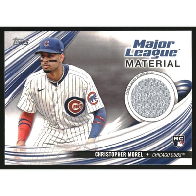 2023 Topps Major League Materials #MLMCMO Christopher Morel S2