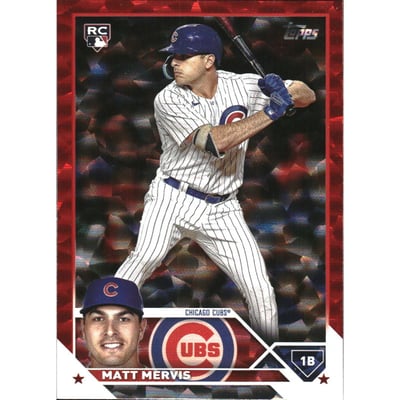 2023 Topps Update Red Foilboard #US42 Matt Mervis
