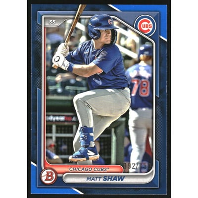 2024 Bowman Draft Blue #BD26 Matt Shaw
