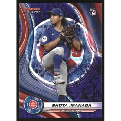 2024 Bowman's Best Purple Mojo Refractors #16 Shota Imanaga