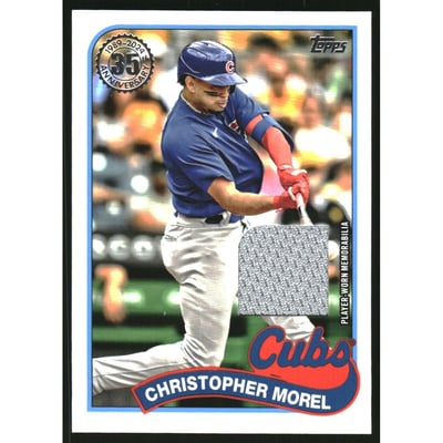2024 Topps '89 Topps Relics #89BRCM Christopher Morel