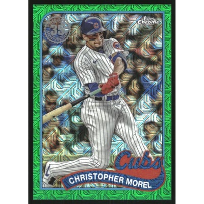 2024 Topps '89 Topps Silver Pack Chrome Green Refractors #T89C59 Christopher Morel