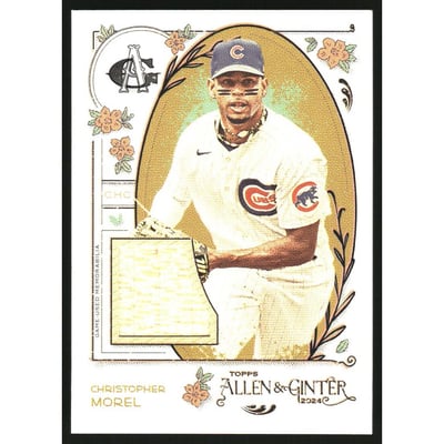 2024 Topps Allen and Ginter Relics #AGRCMO Christopher Morel B