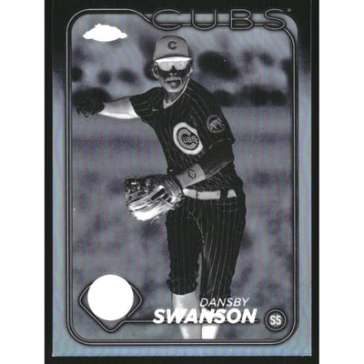 2024 Topps Chrome Negative Refractors #231 Dansby Swanson