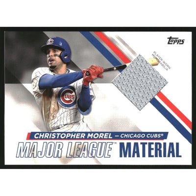 2024 Topps Major League Material #MLM2CMO Christopher Morel S2