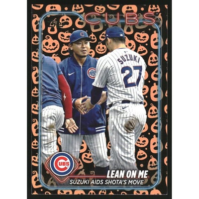 2024 Topps Update Halloween Jack O'Lantern #US205 Seiya Suzuki/Shota Imanaga