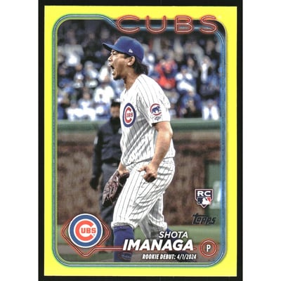 2024 Topps Update Yellow #US281 Shota Imanaga