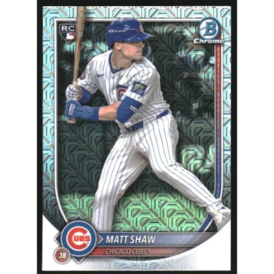 2025 Bowman Chrome Mega Box #46 Matt Shaw RC