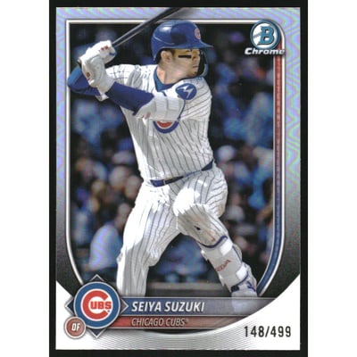 2025 Bowman Chrome Refractors #60 Seiya Suzuki