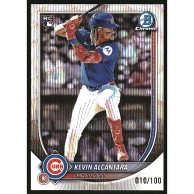 2025 Bowman Chrome Wave Refractors #44 Kevin Alcantara