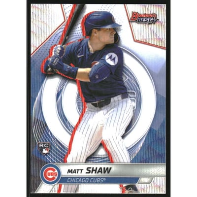 2025 Bowman's Best Wave Refractors #15 Matt Shaw
