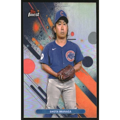 2025 Finest Refractors #87 Shota Imanaga