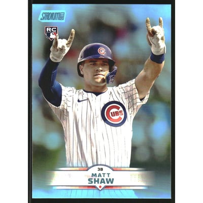 2025 Stadium Club Light Blue #65 Matt Shaw