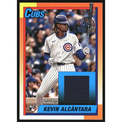 2025 Topps '90 Topps Relics #90R2KA Kevin Alcantara S2