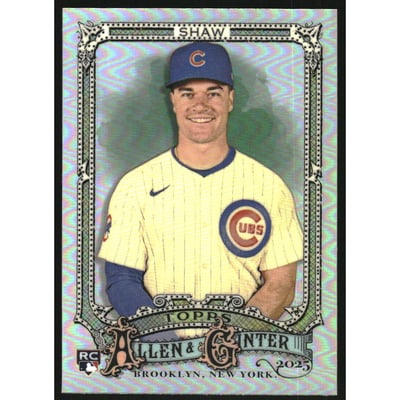 2025 Topps Allen and Ginter Chrome Refractors #143 Matt Shaw