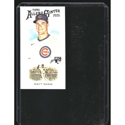 2025 Topps Allen and Ginter Mini 1889 N222 #N22224 Matt Shaw