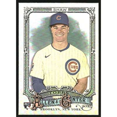 2025 Topps Allen and Ginter Silver Portrait #143 Matt Shaw