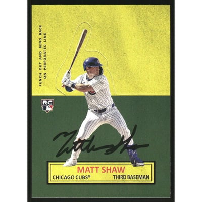 2025 Topps Archives '64 Topps Stand-Ups #64SU20 Matt Shaw