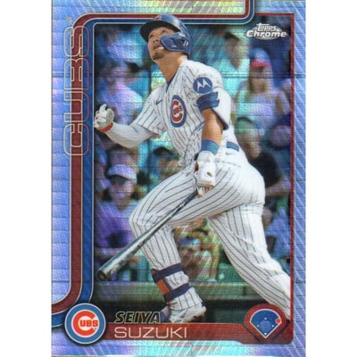 2025 Topps Chrome Prism Refractors #210 Seiya Suzuki