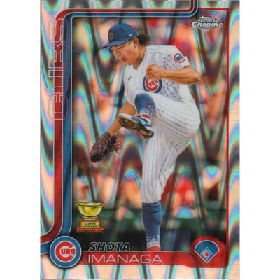 2025 Topps Chrome RayWave Refractors #149 Shota Imanaga