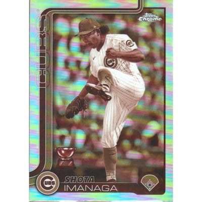 2025 Topps Chrome Sepia Refractors #149 Shota Imanaga