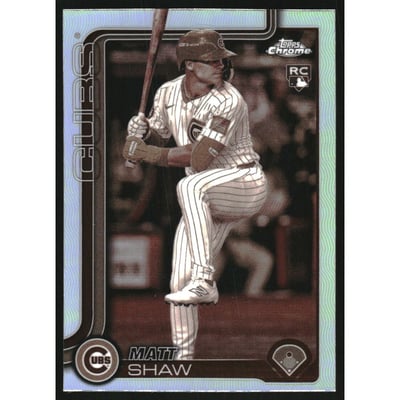 2025 Topps Chrome Sepia Refractors #219 Matt Shaw
