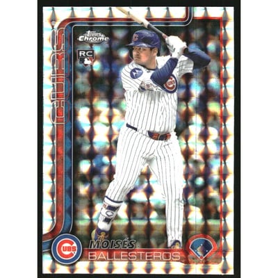 2025 Topps Chrome Update Geometric Refractors #USC93 Moises Ballesteros